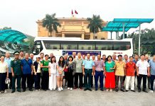 Hành quân về nguồn kỷ niệm 40 năm Ngày tựu trường